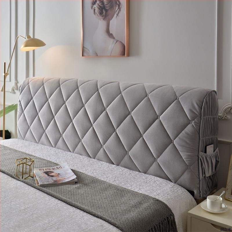 Teljes körű fejtámla-takaró, puha velúr, minimalistus modern európai stílus, porvédő