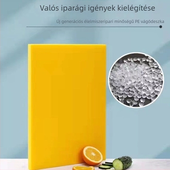 PE vágódeszka, élelmiszer-minőségű, otthoni, kereskedelmi és hotelkonyhákhoz; vastagított gyümölcs vágódeszka