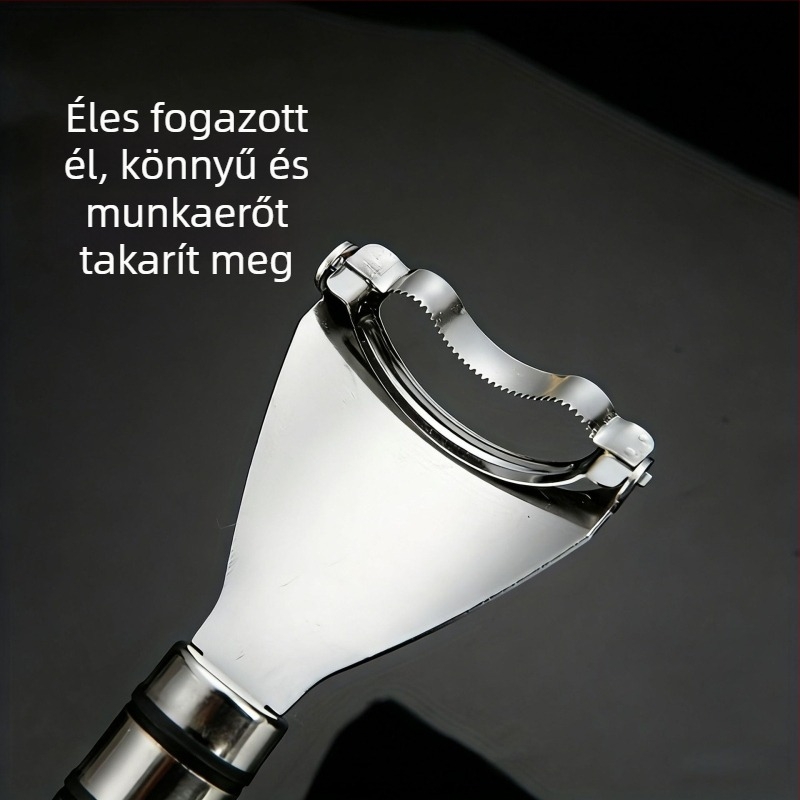 FCM-tanúsítvánnyal rendelkező rozsdamentes acél kukoricahámozó és szem-szeparáló eszköz