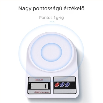 Milk Tea üzletek számára tervezett precíz konyhai mérleg, kompakt elektronikus mérleg sütéshez és élelmiszer-grammok méréséhez, kereskedelmi használatra