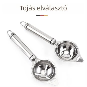 304 rozsdamentes acél tojásfehérje szeparáló sütéshez