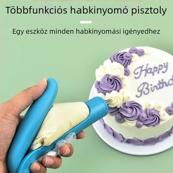 Krém torta dekoráló készlet konverter tollal, sütemények dekorálására, és multifunkcionális toll a díszítéshez, rajzoláshoz és íráshoz