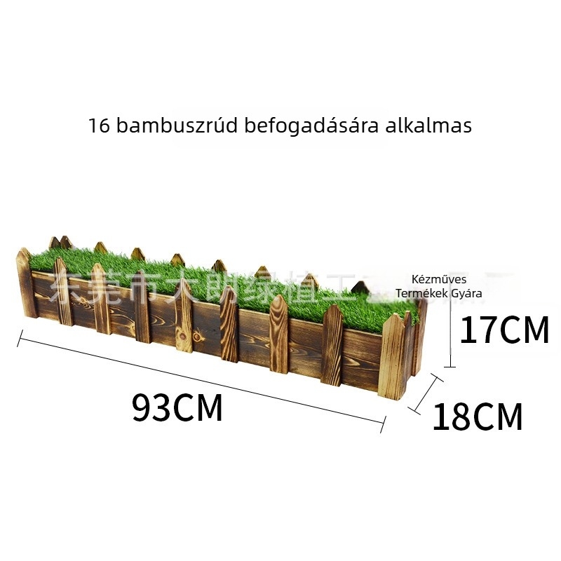 Mesterséges bambusz panel beltéri és kültéri használatra – dekoratív bambusz