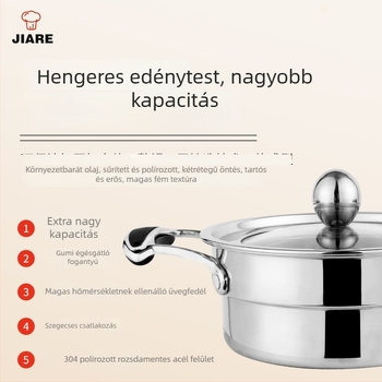 304 rozsdamentes acél, egyszemélyes mini fazék otthoni és kereskedelmi használatra, alkohollal működő tűzhely edény, kültéri hordozható