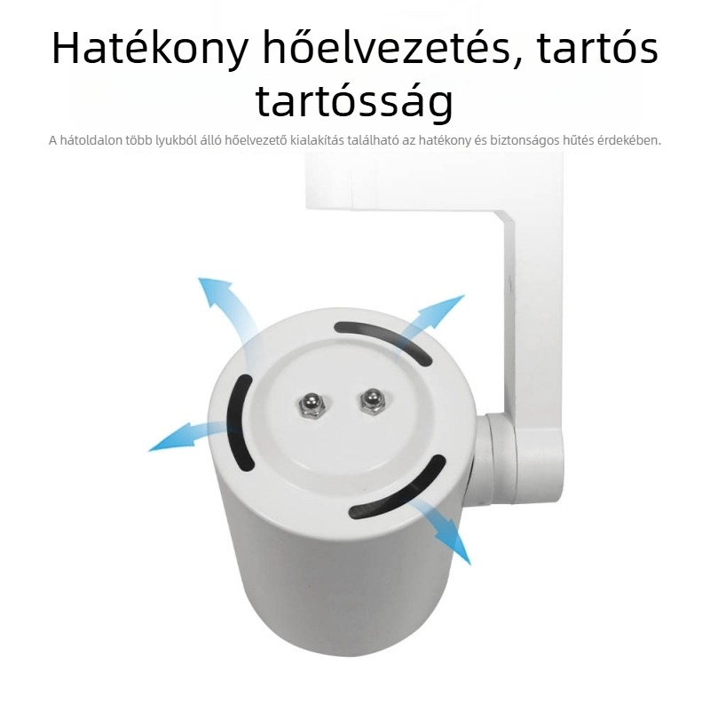 PAR20 LED sínkészlet állvány – nagy egyenes cső lámpatartó kereskedelmi kiállításokra