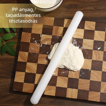 Nem tapadó konyhai nyújtófa háztartási használatra, élelmiszer-minőségű, gyoza tészta lapok lenyomására, palacsinták és tészta készítésére, sütéshez használható kaparó eszköz