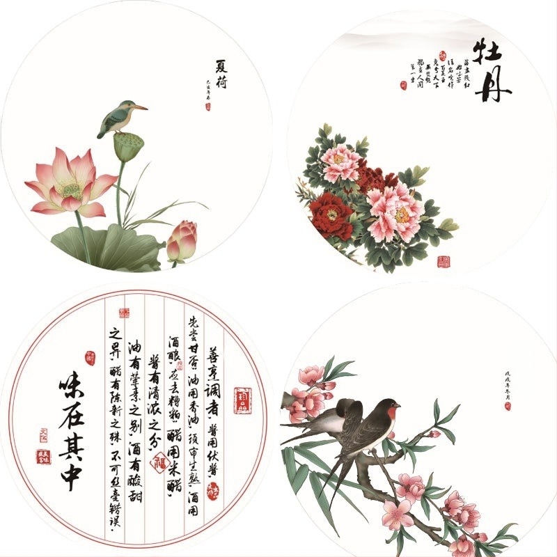 Kreatív tányér-dekorációs papír – elegáns tálaláshoz szállodákban és konyhákban