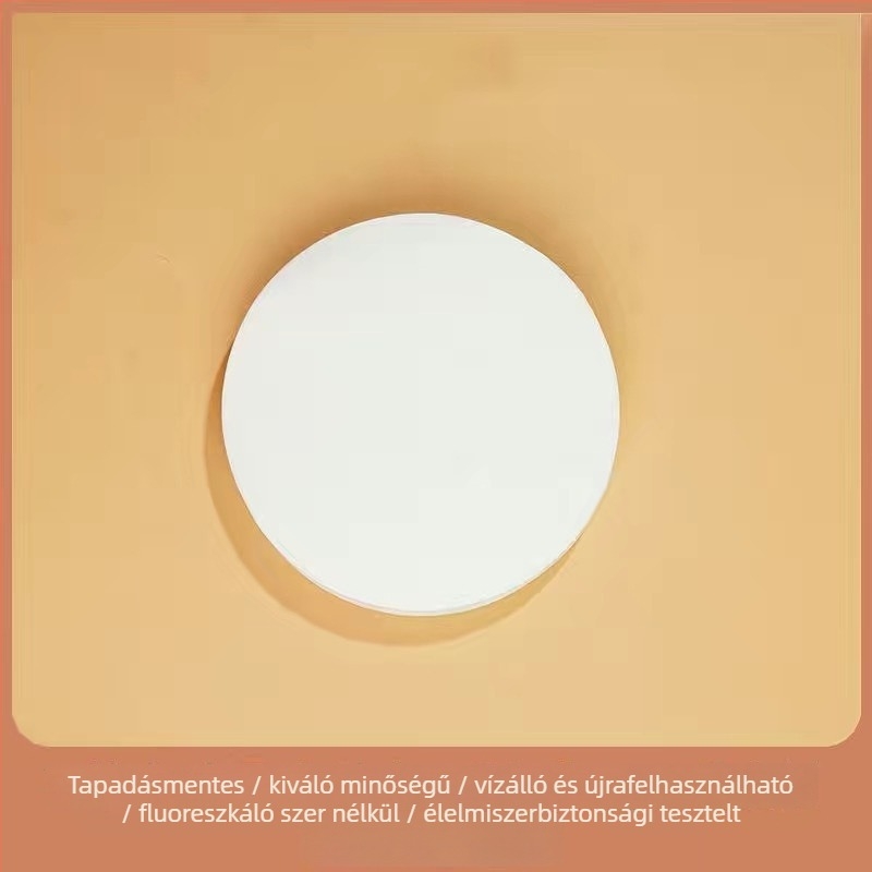 48 g tömör gőzölőpapír alátétek bunokhoz és töltött süteményekhez, tapadásmentes, egyszer használatos gőzölőpapír, olajálló tálpapír