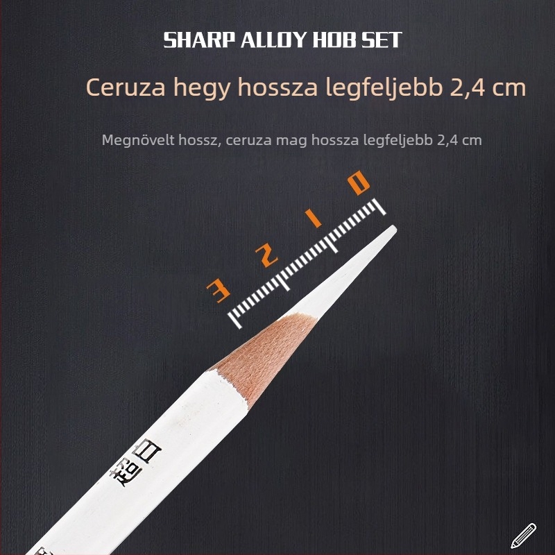 Fém kézi ceruzahegyező növény alakú dizájnnal, vázlatokhoz és szénceruzákhoz