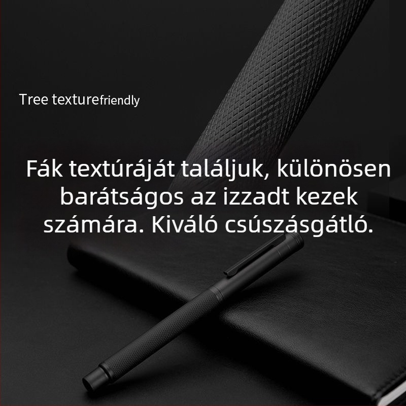 Black Forest toll – ajándék készlet, fémből készült test, Black Warrior modell, kalligráfiához, iroda és diákok számára
