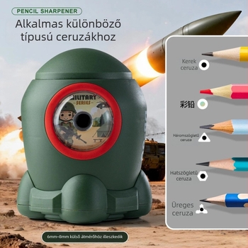 Dingbang 5C ceruzahegyező kézi hajtással, kicsi, hordozható