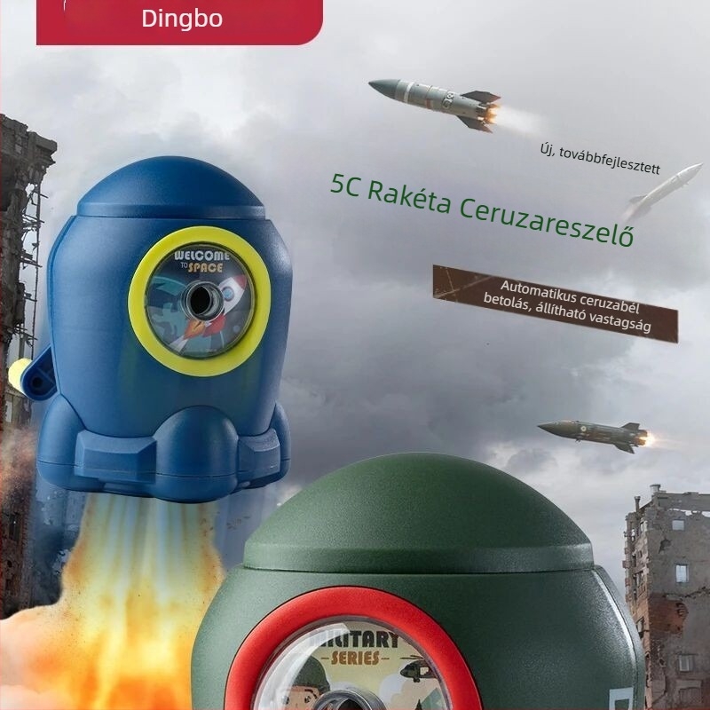 Dingbang 5C ceruzahegyező kézi hajtással, kicsi, hordozható