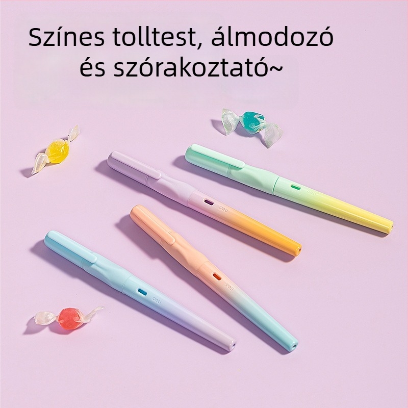 Deli SF551 Kalligraf toll testtartás javítására általános iskolások számára tintatartályos