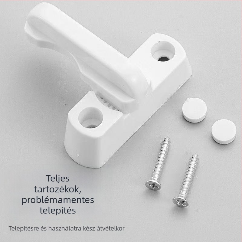 Vastagított műanyag- és acél biztonsági zár nyíló ablakokhoz