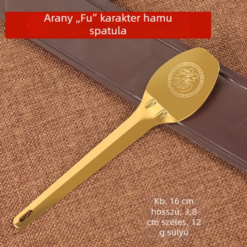 Ötvözetből készült hamu-lapát füstölőhöz, kis méret