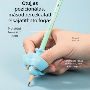 Deli VC504 ötujjas tollfogó tartáskorrektor általános iskolások számára