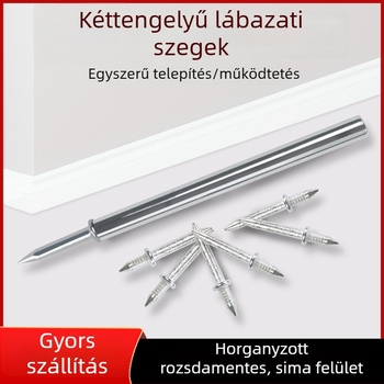 Cardland Rejtett szegek 008 – Láthatatlan szegek gardróbhoz, hidegen hengerelt acél, galvanizált, modern minimalista stílus