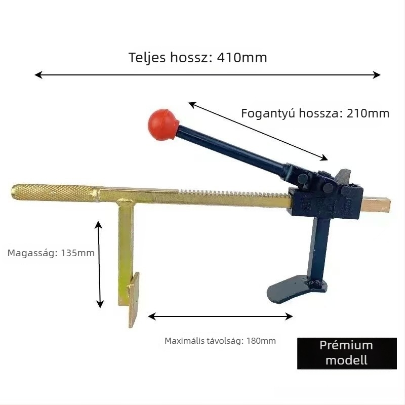 Motorkerékhez készült kézi gumi demontáló készlet, Dragon Clamp, gumi nyomó- és demontáló eszköz