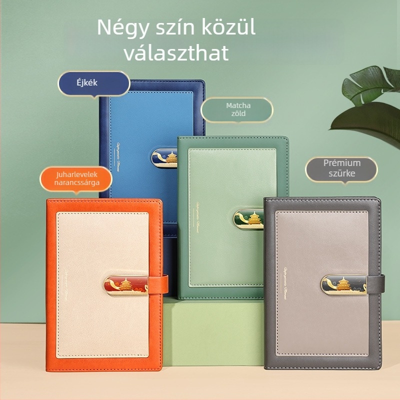 Emléktárgyak ajándékdoboz, üzleti notesz készlet, könyvjelző és USB flash meghajtó — testre szabható ajándék ügyfelek és tanárok számára