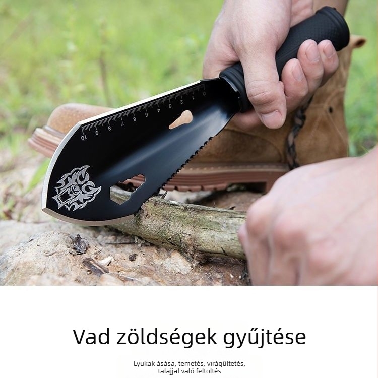 Kültéri többfunkciós ásó és kerti ásó – mérnöki ásó, kerti ásó, strandkereső eszköz, továbbfejlesztett változat