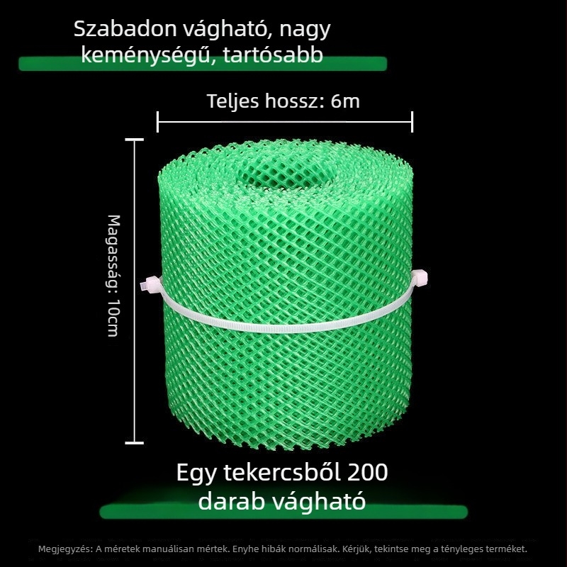 Virágtartók aljának lefolyó hálója
