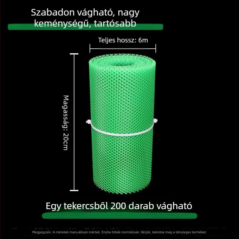 Virágtartók aljának lefolyó hálója