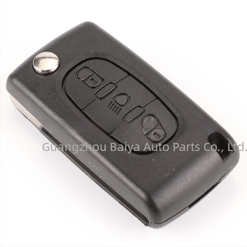 ID46 chip Peugeot Citroën kulcs 3 gombos, 433 MHz