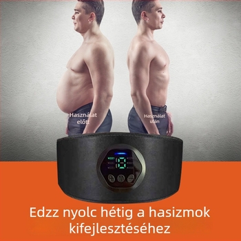 Minogi intelligens hasizom tapasz EMS-szel, edzőeszköz a hasizomhoz, összecsukható