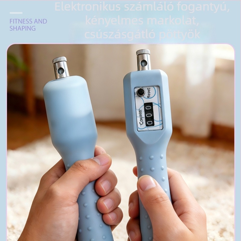 Csapágyas ugrókötél intelligens számolóval gyerekeknek és felnőtteknek