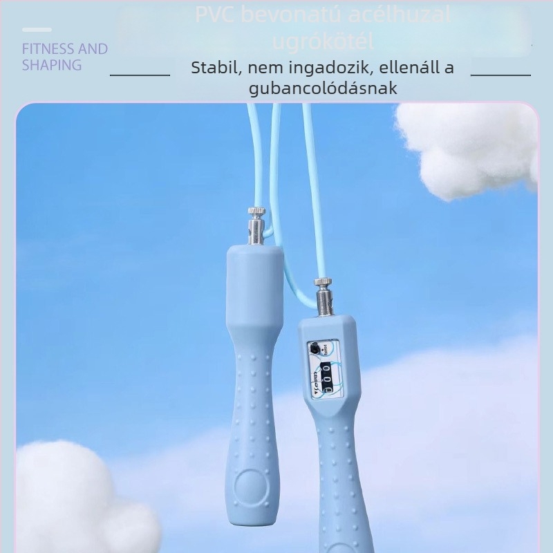 Csapágyas ugrókötél intelligens számolóval gyerekeknek és felnőtteknek