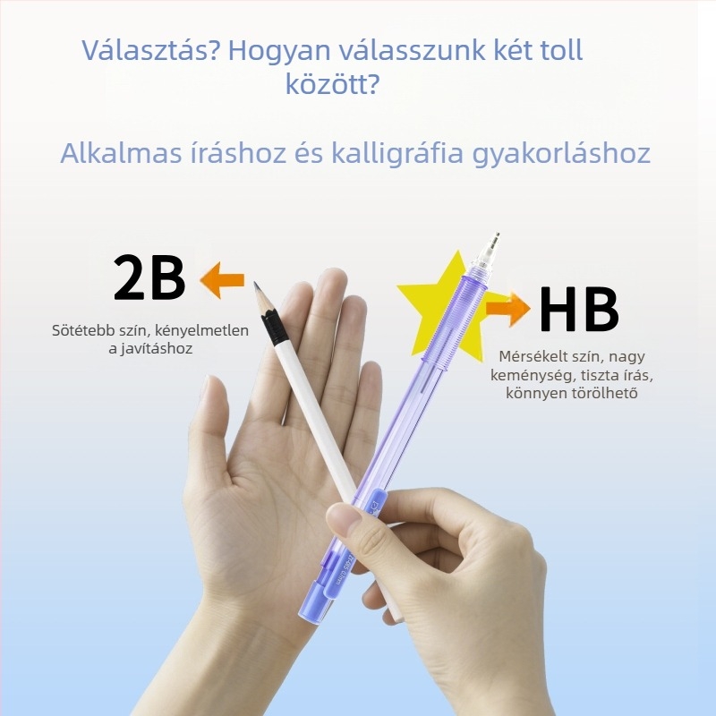 Maxwri Mw-2106 mechanikus ceruza, 0,7 mm, műanyag test, Macaron színek, környezetbarát, íráshoz, iroda és tanuláshoz