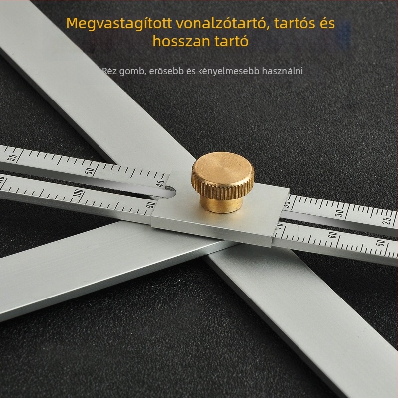 Integrált mennyezet- és famegmértő szögmérő, 0–170°, alumíniumötvözet