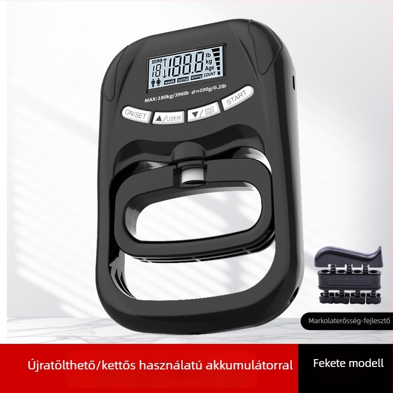 Elektronikus fogóerőmérő, állítható férfiak és nők számára, rehabilitációs és edzés célokra