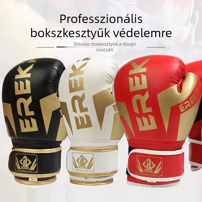 PU boxkesztyű 8 oz – edzéshez felnőtteknek és gyermekeknek