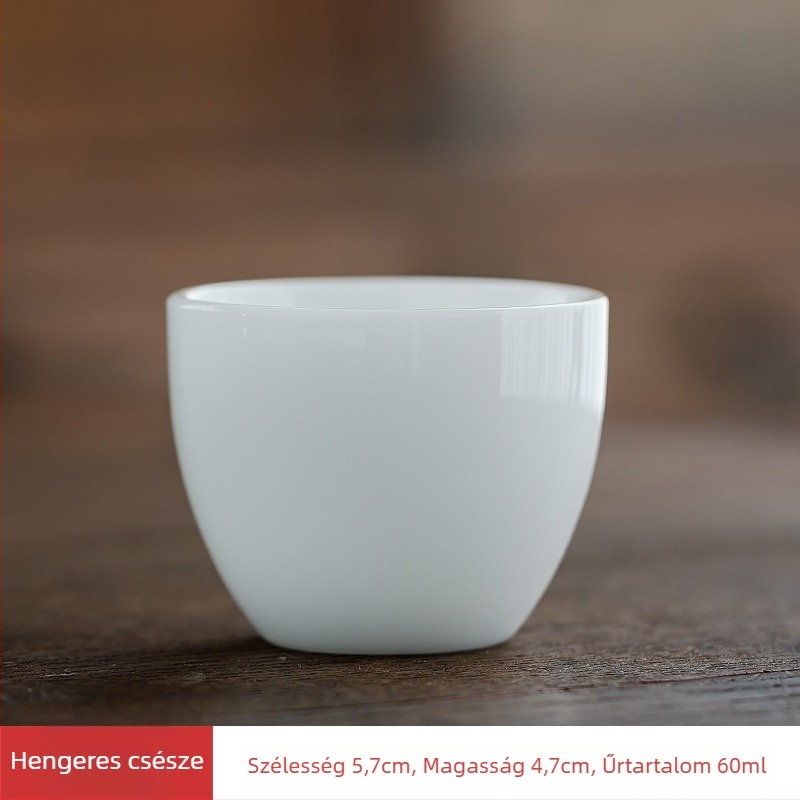 Ice Jade porcelán teáskészlet fedéllel – Kung Fu tea otthonra és az irodába