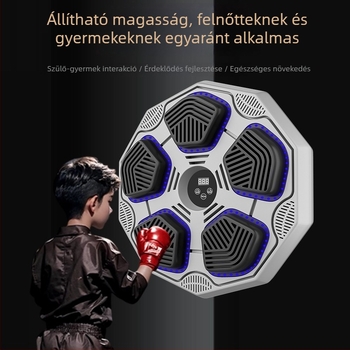 Ancient Spring Okos Bluetoothos zenés boksz célpont otthoni edzéshez, falra szerelhető, felnőtteknek