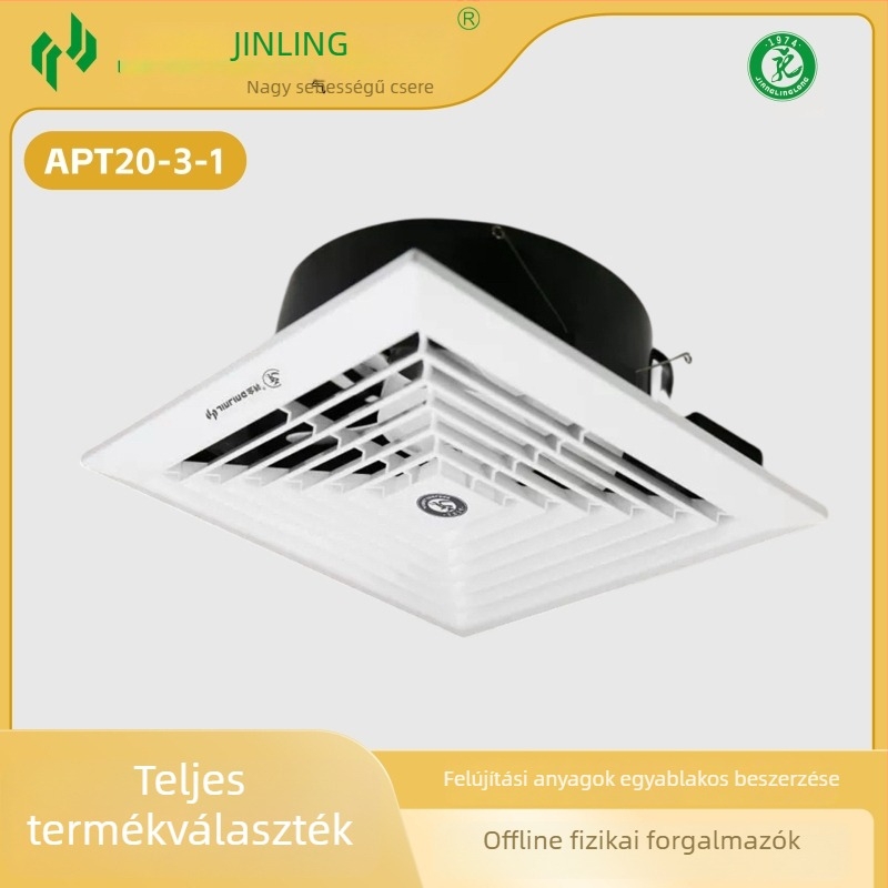 Mennyezeti szellőzőventilátor WC, konyha és fürdőszoba számára – Apt20-3-1