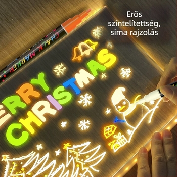Somachi törölhető toll üvegtáblához, 3 mm grafiti marker a táblához, pormentes, folyékony kréta
