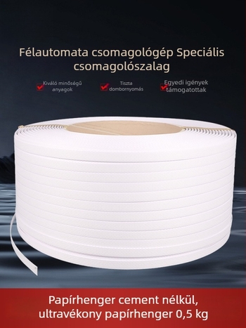 PP csomagoló gép, csomagoló szalag, fél-automat és automata, műanyag csomagoló szalag, forró olvadék ragasztócsík