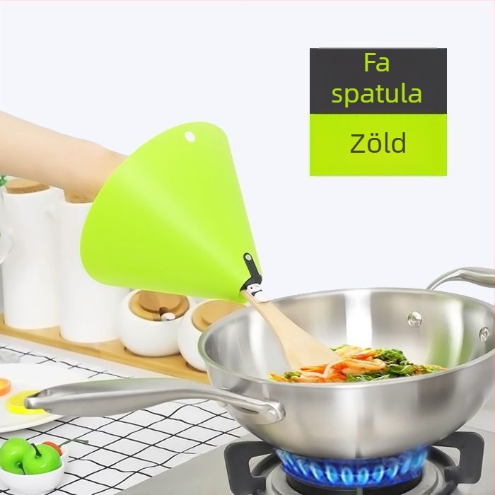 Konyhai olajfröccsenés elleni védőkészlet — pajzs a spriccelés ellen, spatula fedél, égésvédelmi kesztyű