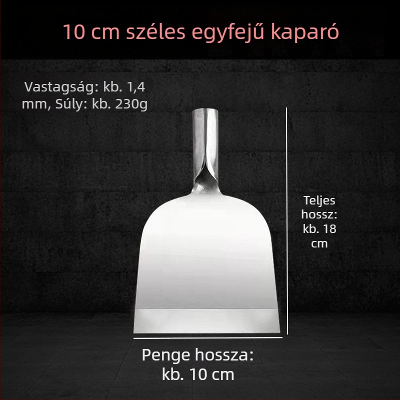 Többfunkciós pad- és faltisztító eszköz: felületkaparó, jégkaparó, hóeke, chili kés, falkaparó