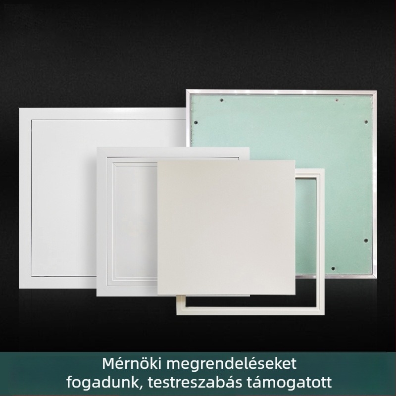 Rejtett mennyezeti hozzáférési panel alumíniumötvözetből, gipszkarton fedőlemez