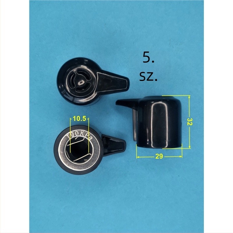 Elektromos nyomásfőző edény kiáramló szelepsapka, biztonsági szelep sapka, 3 cm, Midea-kompatibilis