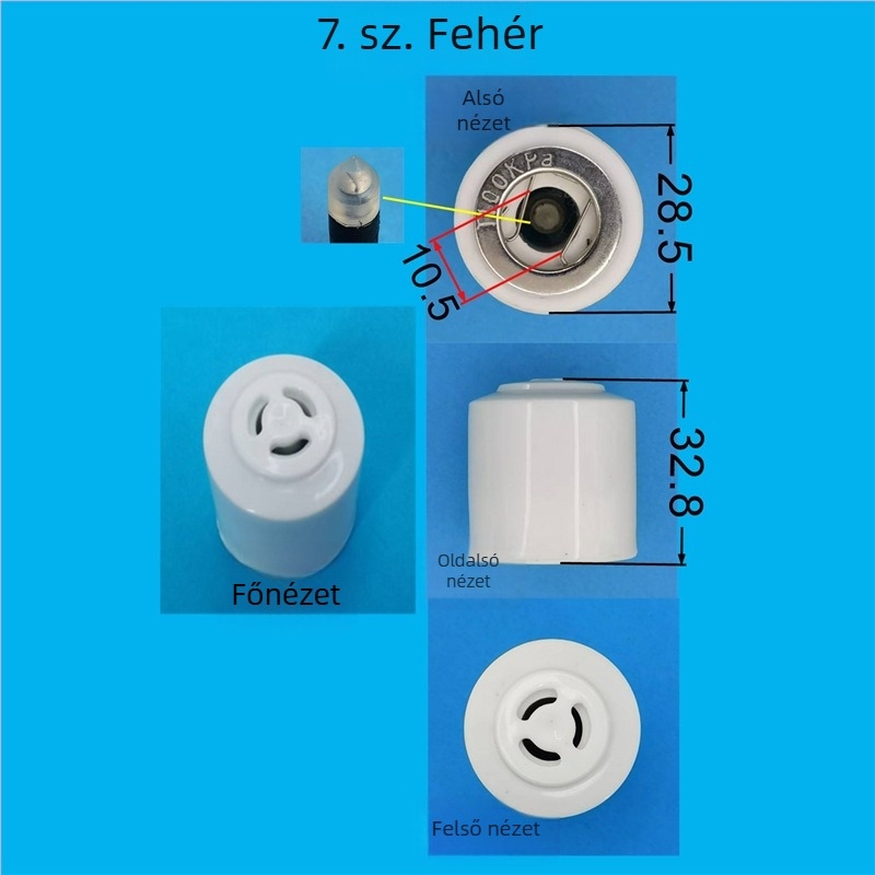 Elektromos nyomásfőző edény kiáramló szelepsapka, biztonsági szelep sapka, 3 cm, Midea-kompatibilis