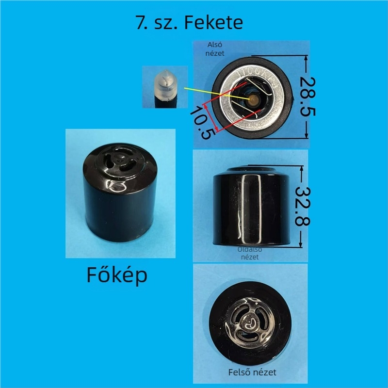Elektromos nyomásfőző edény kiáramló szelepsapka, biztonsági szelep sapka, 3 cm, Midea-kompatibilis
