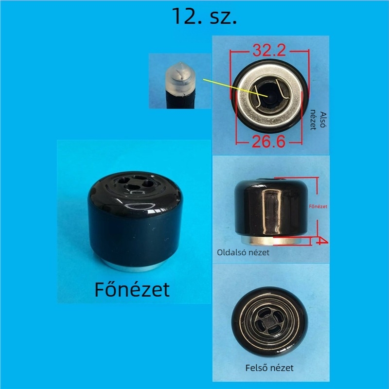 Elektromos nyomásfőző edény kiáramló szelepsapka, biztonsági szelep sapka, 3 cm, Midea-kompatibilis