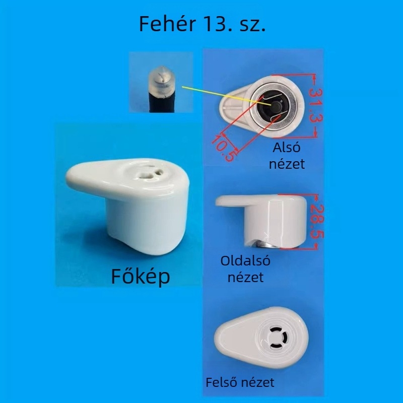 Elektromos nyomásfőző edény kiáramló szelepsapka, biztonsági szelep sapka, 3 cm, Midea-kompatibilis