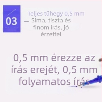 Tingyuxuan termoszenzitív törölhető töltet, semleges mag, 0,38–0,5 mm