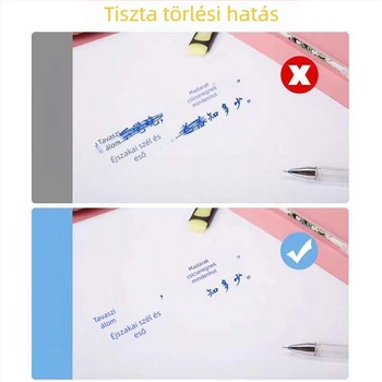 Odimei tollrefill neutrális, törölhető vízbázisú tinta, 0.38/0.5 mm, fekete/kristály kék