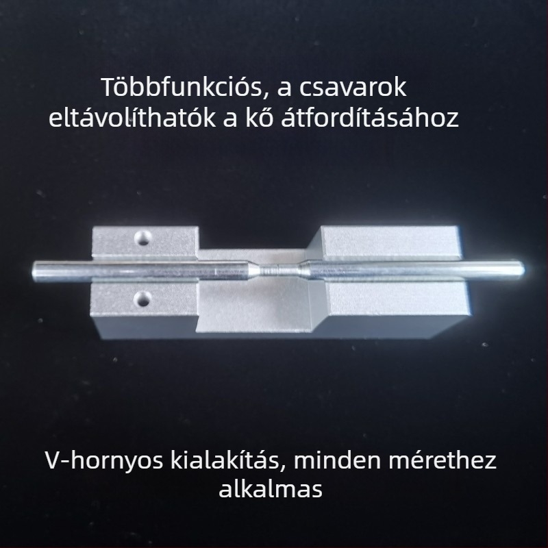 Ékszerkészítéshez gyémántfeldolgozás igazító- és csatlakozó eszköz felső szintező lappával és vízszintes tartóval